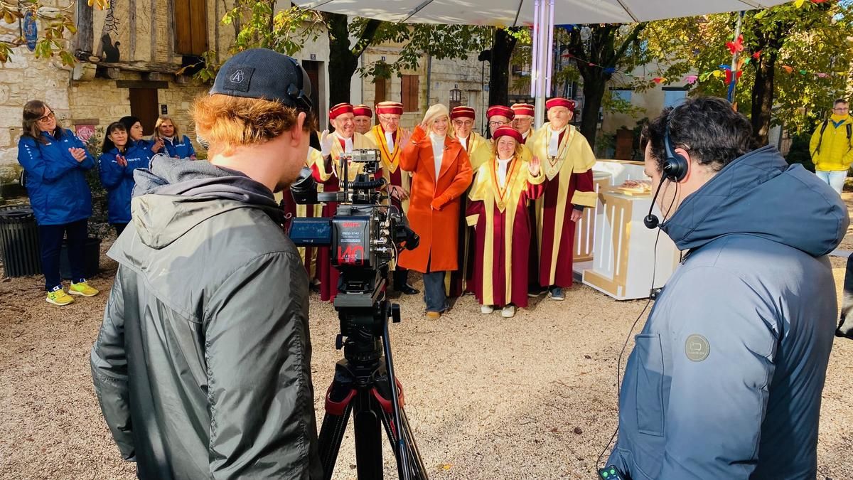 Flavie Flament illumine Bergerac avec son émission ensoleillée