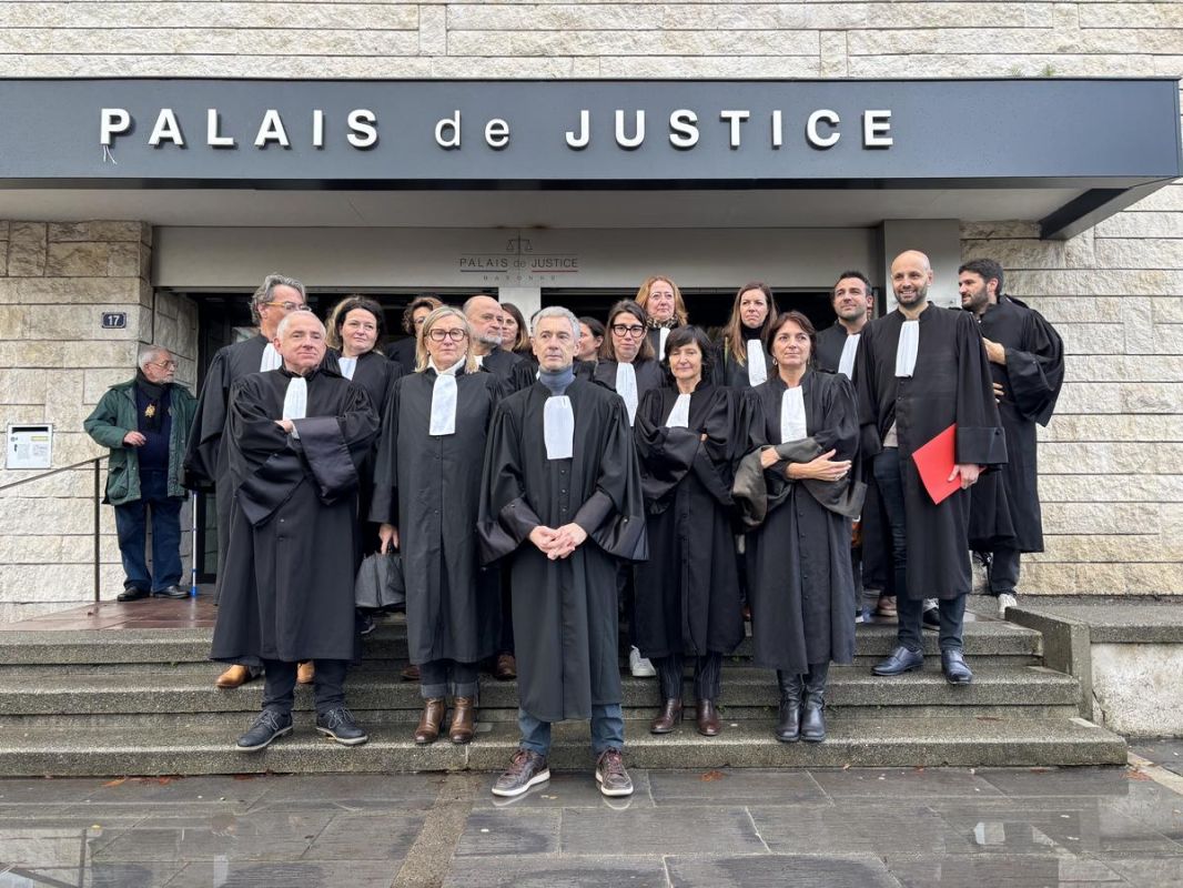 Les avocats de Bayonne en colère contre la réforme des appels