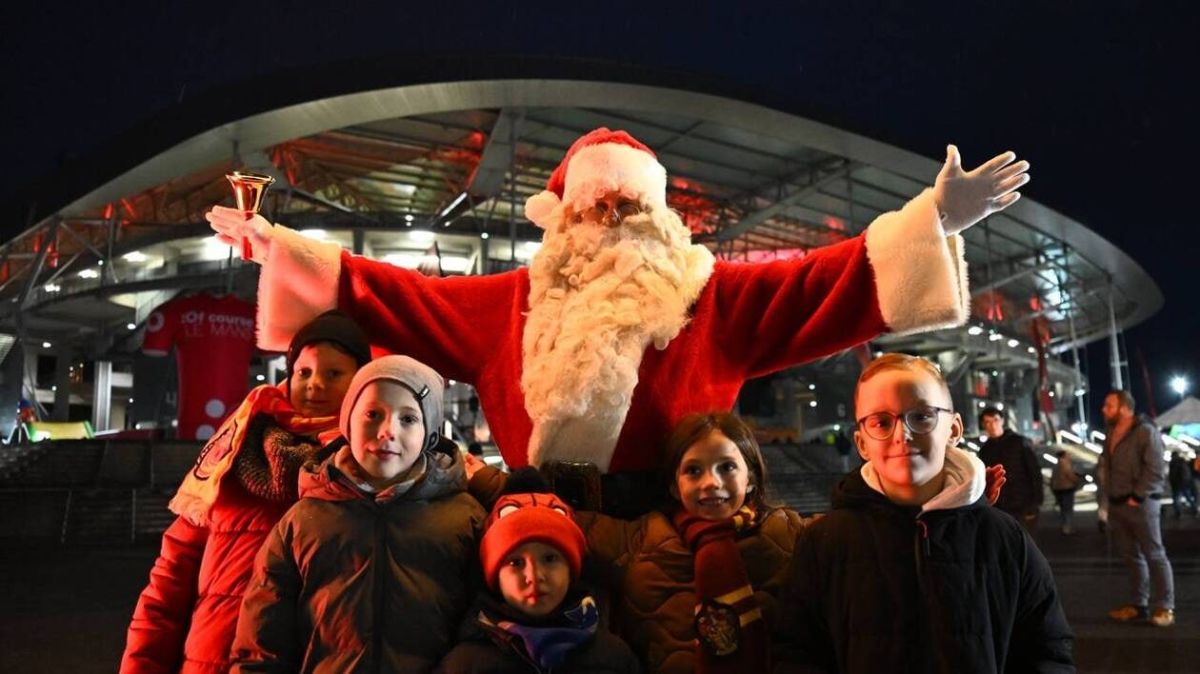 Un Noël enchanteur au Mans : entre festin et solidarité au stade Marie-Marvingt