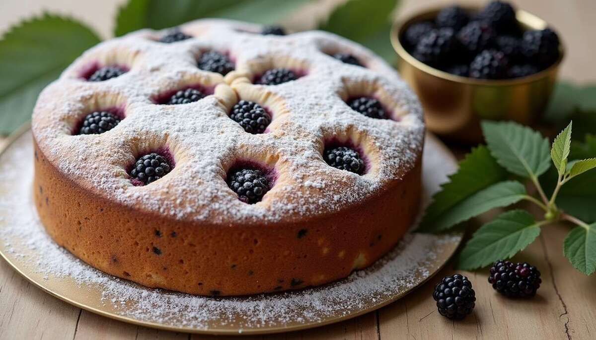 Savourez l'été avec ce gâteau léger aux mûres