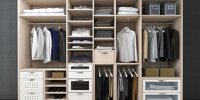 Les secrets d'un dressing parfaitement organisé
