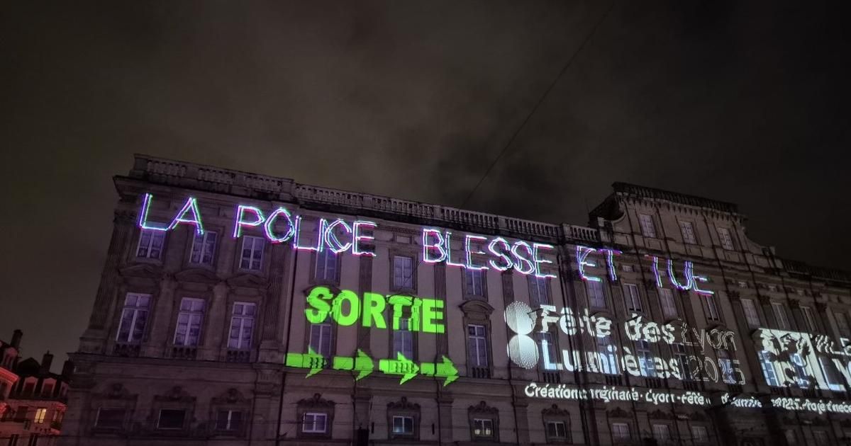 Des slogans anti-police illuminent la Fête des Lumières à Lyon