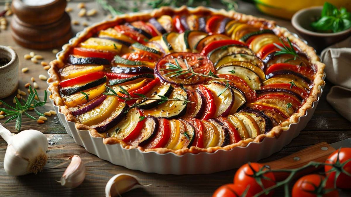 La tarte à la ratatouille : un plat ensoleillé par excellence