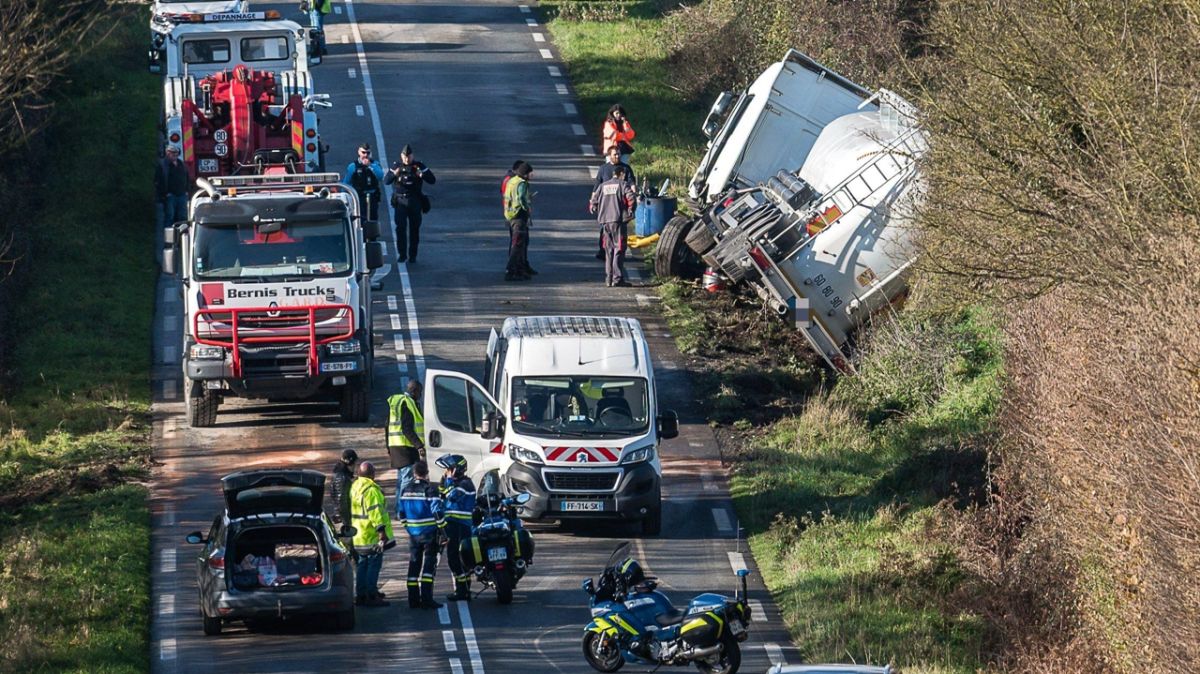 Tragique accident sur la D948 : un jeune homme décède lors d'une collision avec un camion-citerne