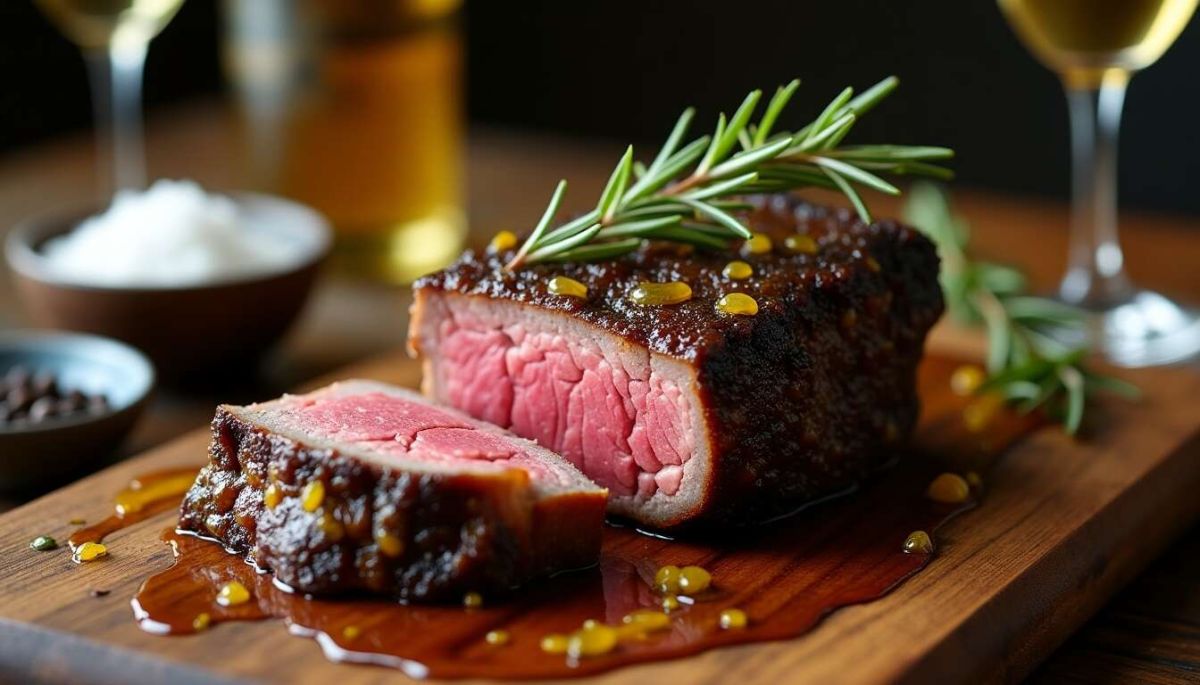 Carré de sanglier parfumé au romarin : un délice à partager