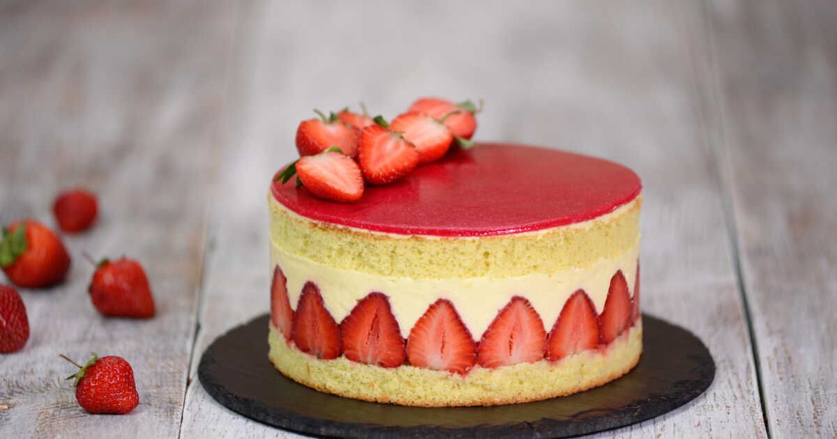 La recette du fraisier façon Cyril Lignac