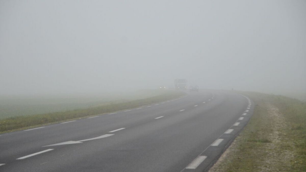 Brouillard sur les routes : une nuit et un matin à haut risque