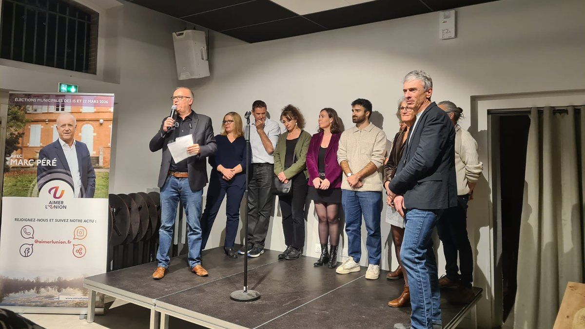 Marc Péré officialise sa candidature dans une ambiance conviviale à l’Estanquet