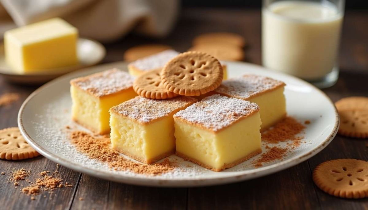 Un dessert à la cannelle prêt en un clin d'œil