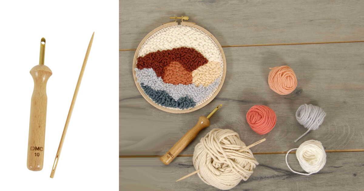 Le punch needle : une technique de broderie à découvrir