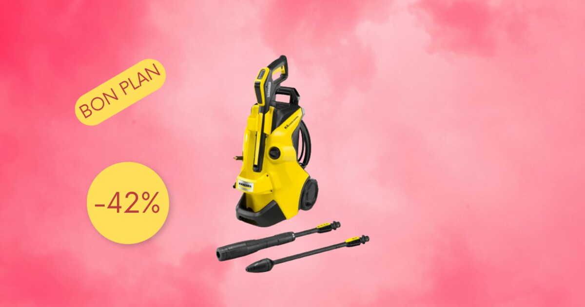 Préparez votre extérieur pour le printemps avec le nettoyeur Kärcher en promo