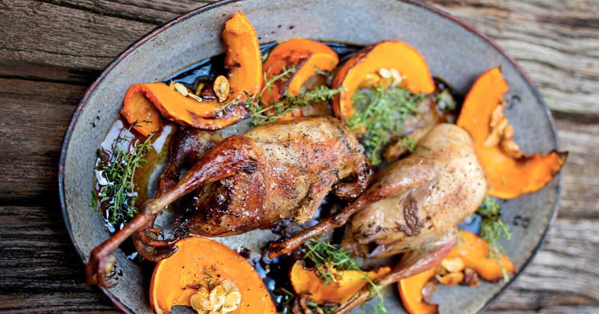 La perdrix et le potimarron : un duo gourmand à découvrir