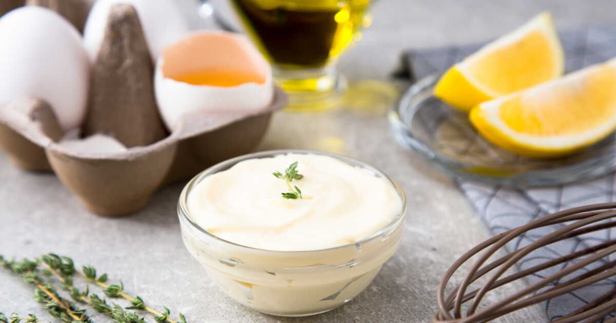 La mayonnaise express de Julie Andrieu, simple et rapide