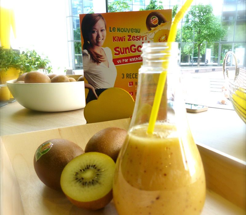 Recettes irrésistibles au kiwi jaune