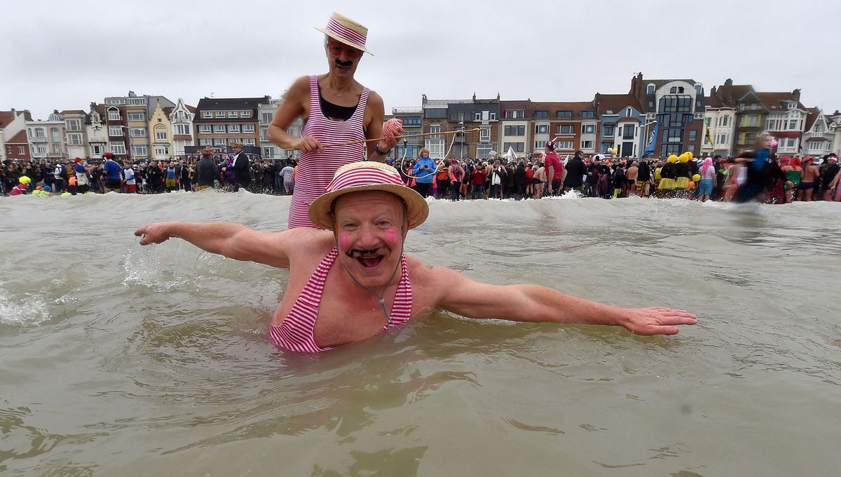 Plongées audacieuses pour célébrer 2026 sur la Côte d'Opale