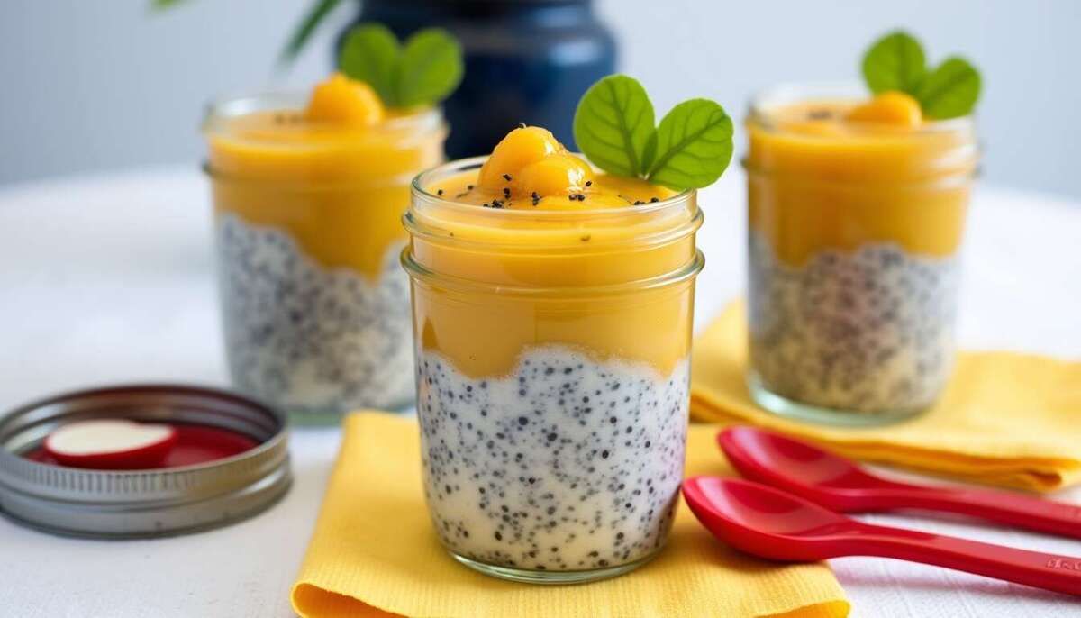 Craquez pour le chia pudding tropical : un dessert léger au goût de vacances