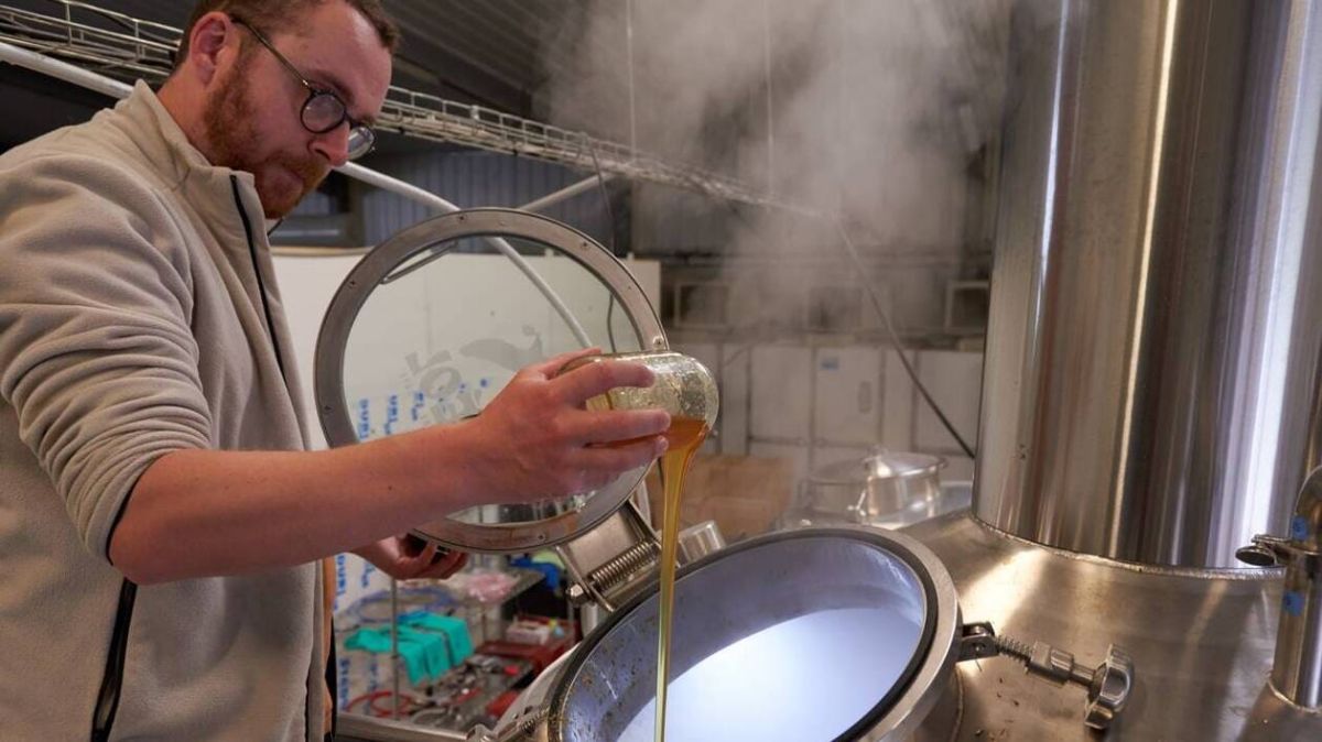 La brasserie Héol dévoile sa bière d’hiver au miel local