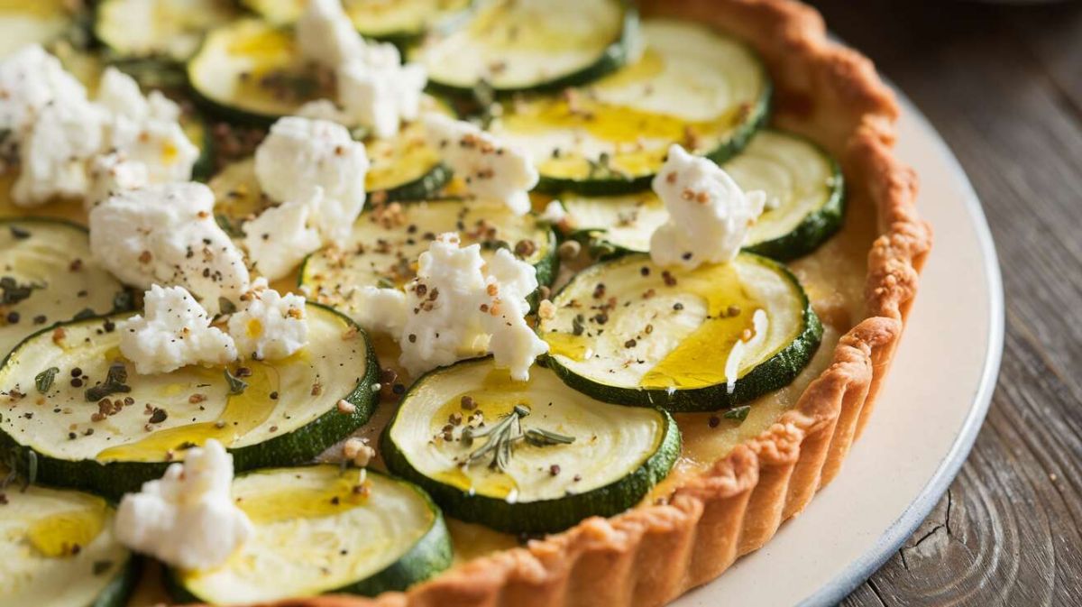 Tarte à la courgette croustillante : la recette inratable