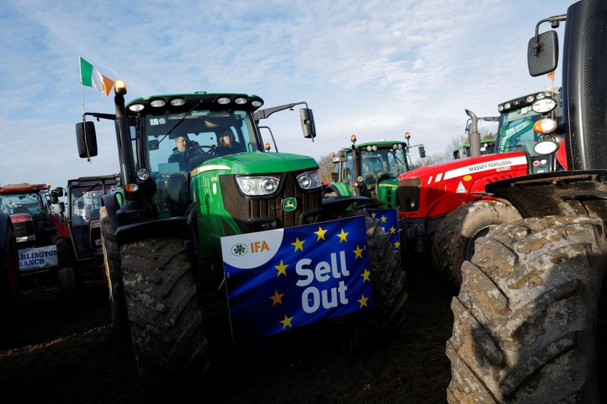 Les agriculteurs irlandais en colère contre l'accord UE-Mercosur