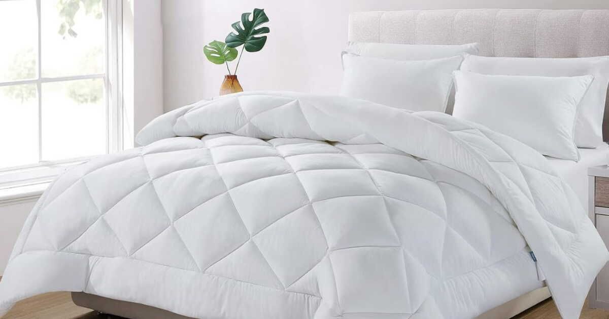 La couette double idéale pour des nuits douillettes à prix réduit