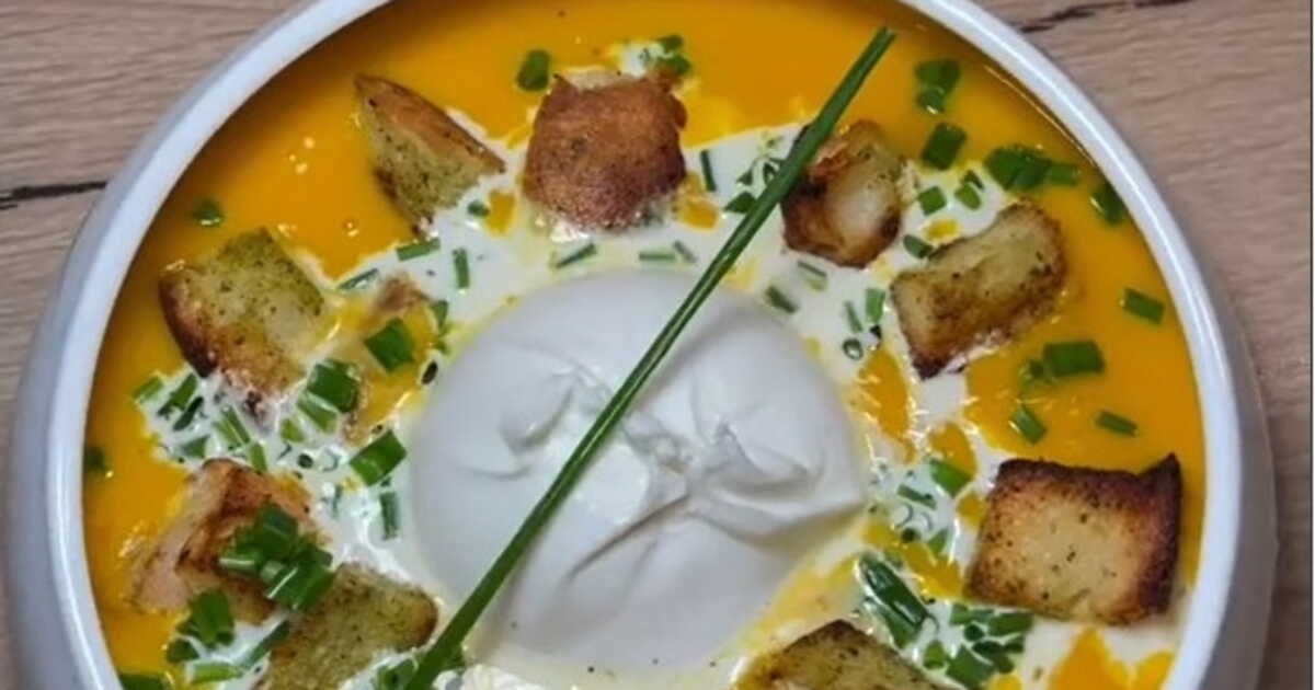 Le velouté de potimarron et la burrata crémeuse : une combinaison réconfortante