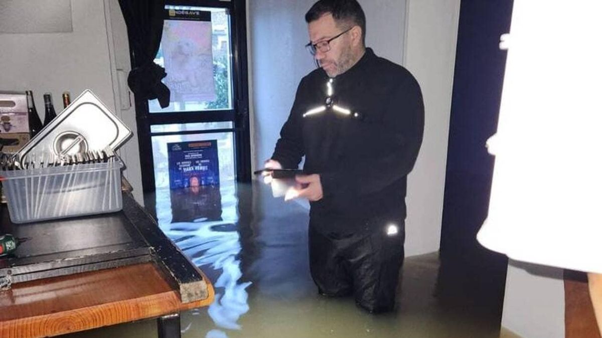 Inondations à Angers : Arnaud, restaurateur sous l'eau et face à la tempête financière