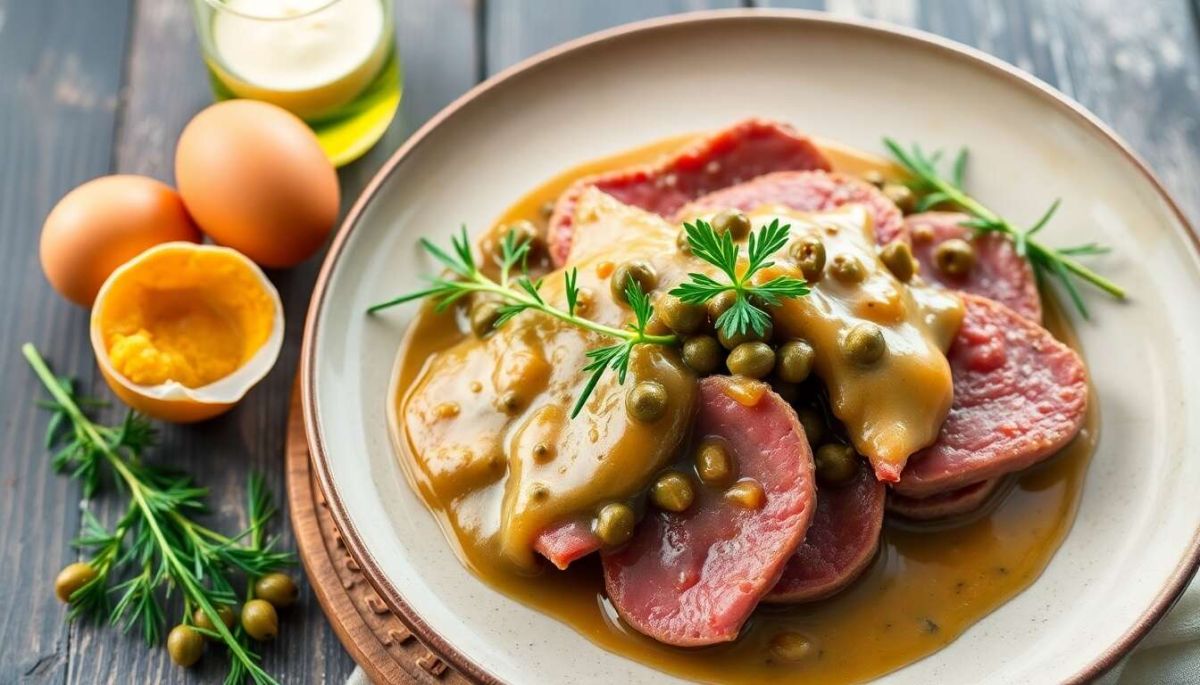 La langue de boeuf à la sauce aux câpres : un régal pour les gourmets