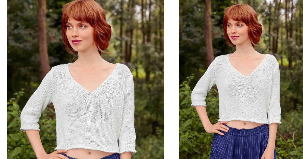 Le pull en fil double : un tricot gratuit à ne pas manquer