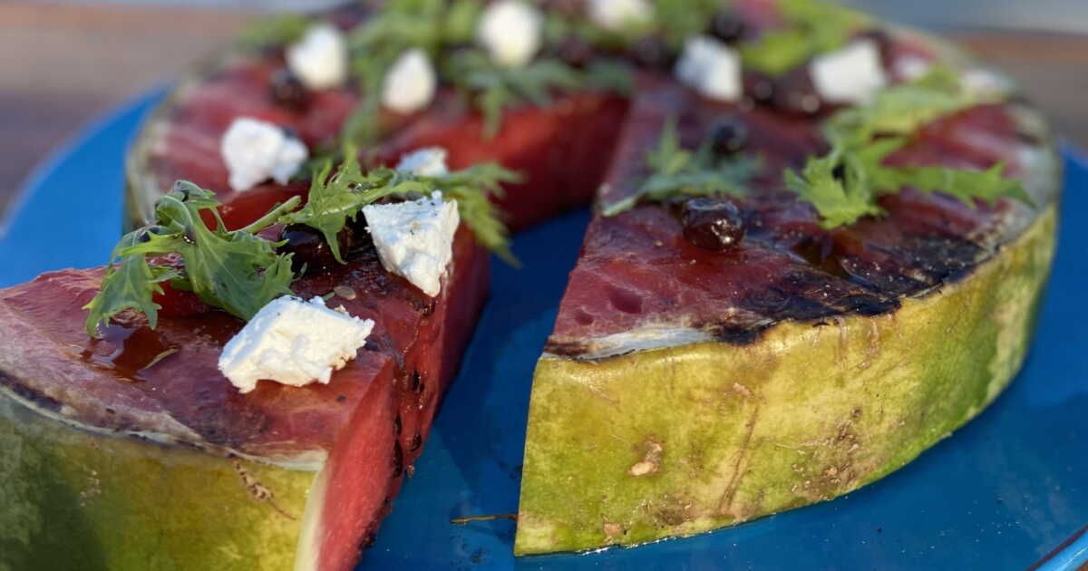 Une pizza-pastèque inédite pour un été plein de saveurs