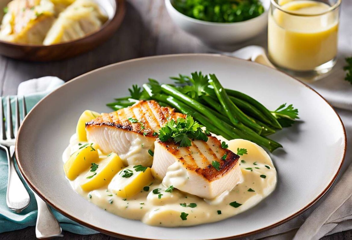 Filets de cabillaud à la crème fraîche : un délice à préparer chez soi