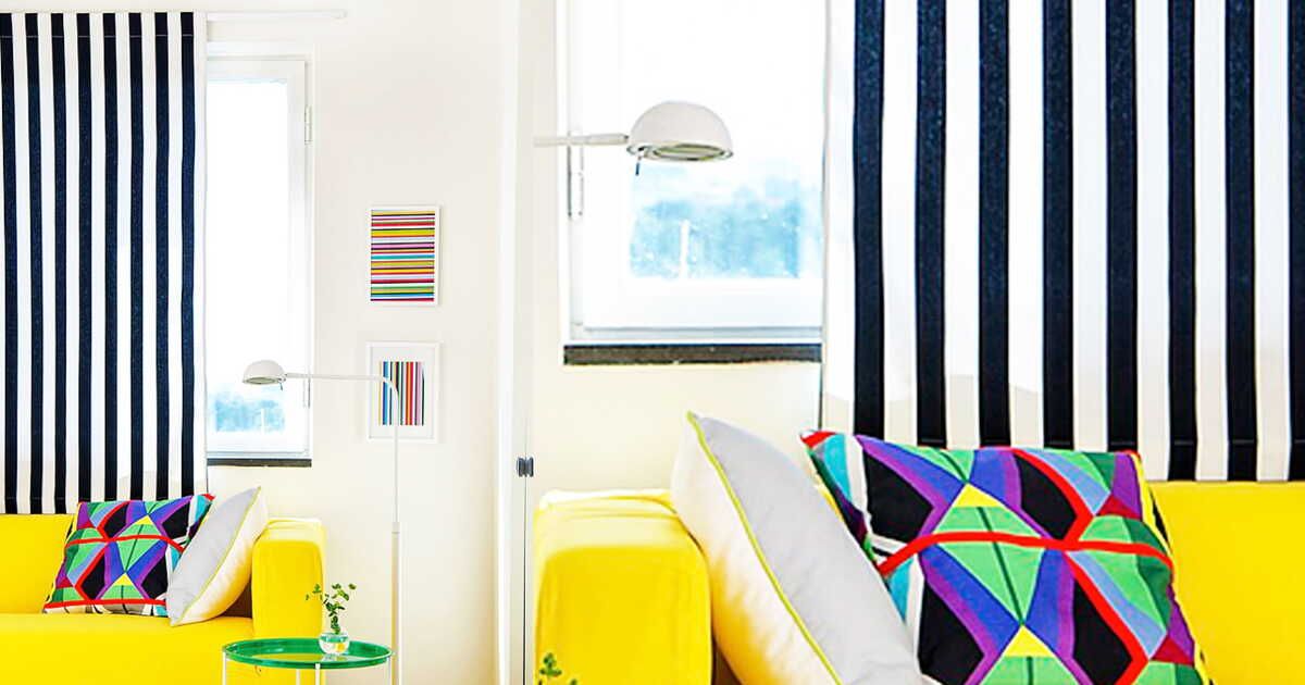 Relooker son salon, osez les rayures !