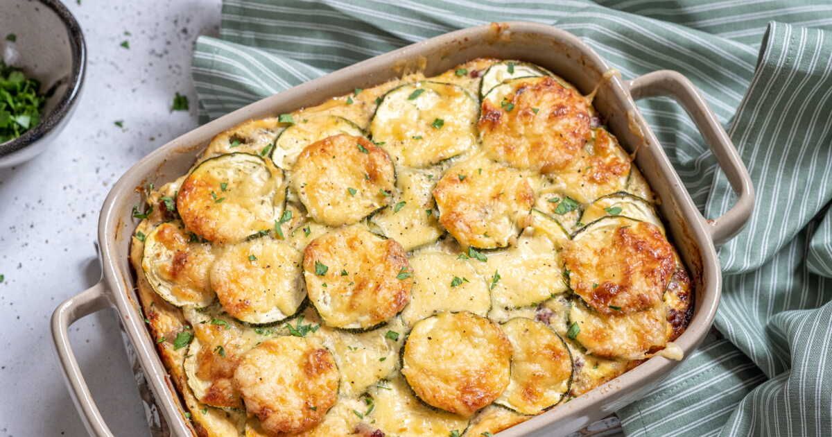 Savourez des lasagnes préparées au air fryer : un délice aux courgettes et chèvre