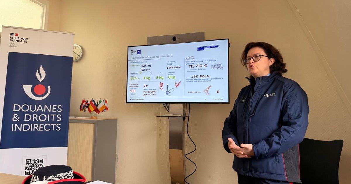 Douanes de Reims : une année en baisse pour la saisie de stupéfiants