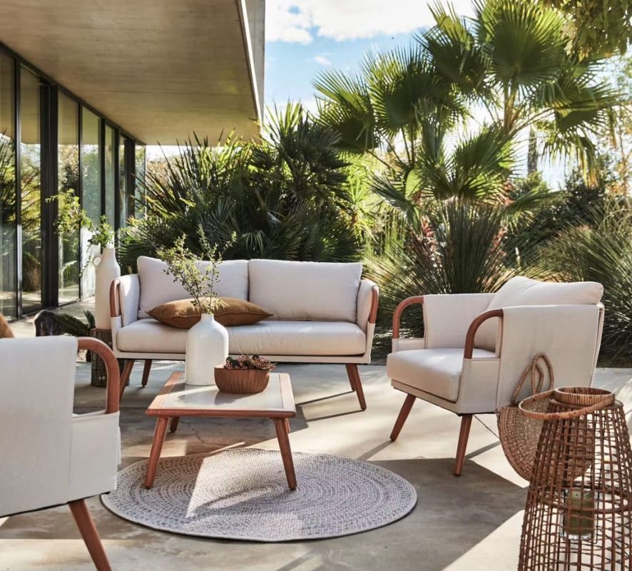aménagez votre extérieur avec style : le salon de jardin 4 places à prix choc chez alinéa