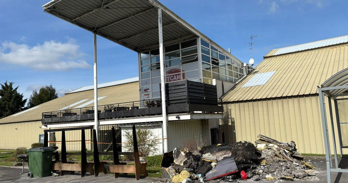 Un incendie ravage le Tennis Club Amiens Métropole : sept employés en chômage technique