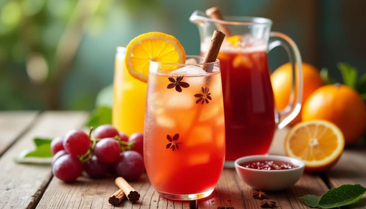 Recette de sangria sans alcool : une boisson festive et fruitée