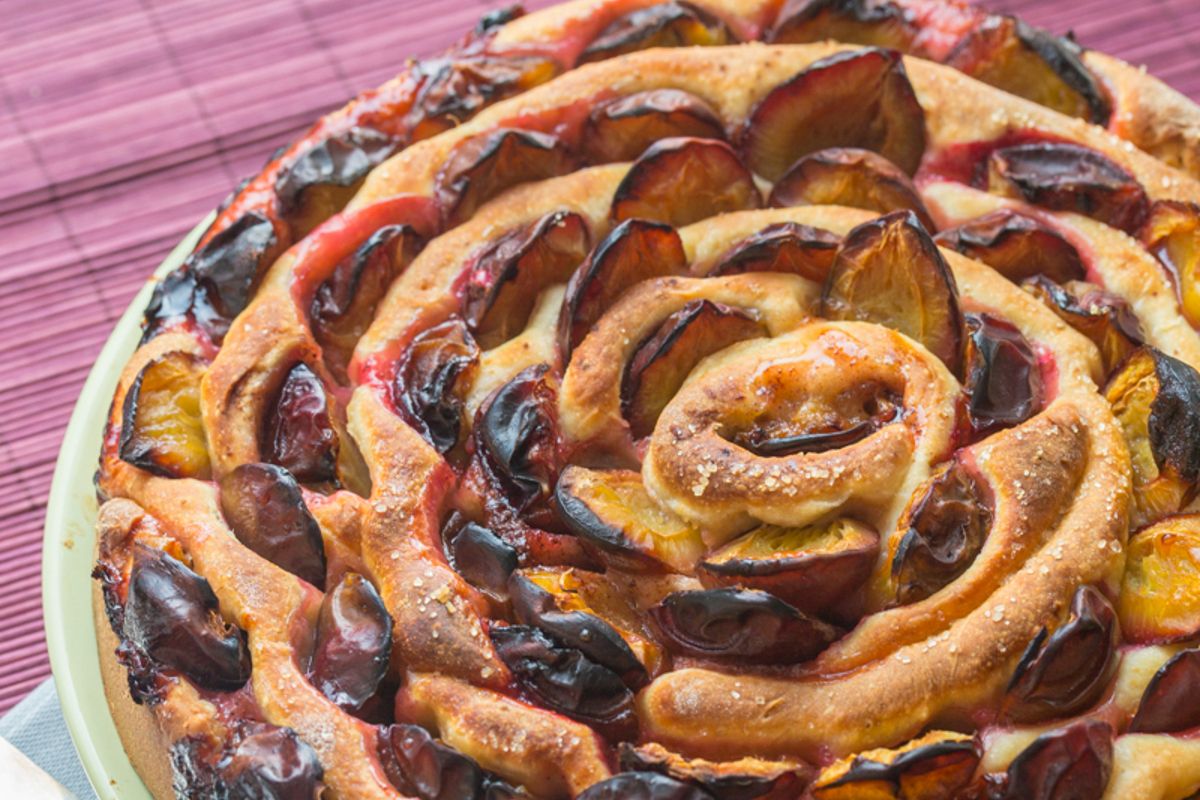 Spirale briochée quetsches & cannelle