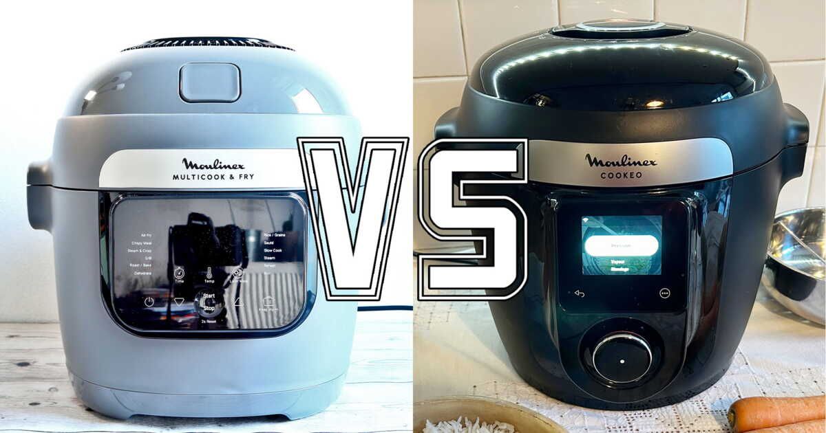 Moulinex Multicook & Fry contre Cookeo Wifi 9-en-1 : quel multicuiseur est le meilleur choix ?