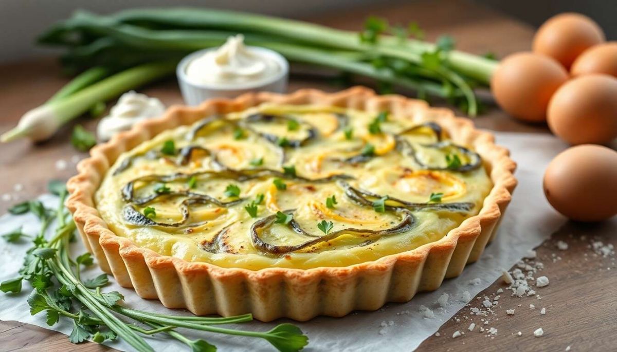 Recette : une tarte au vert de poireaux à la fois simple et savoureuse