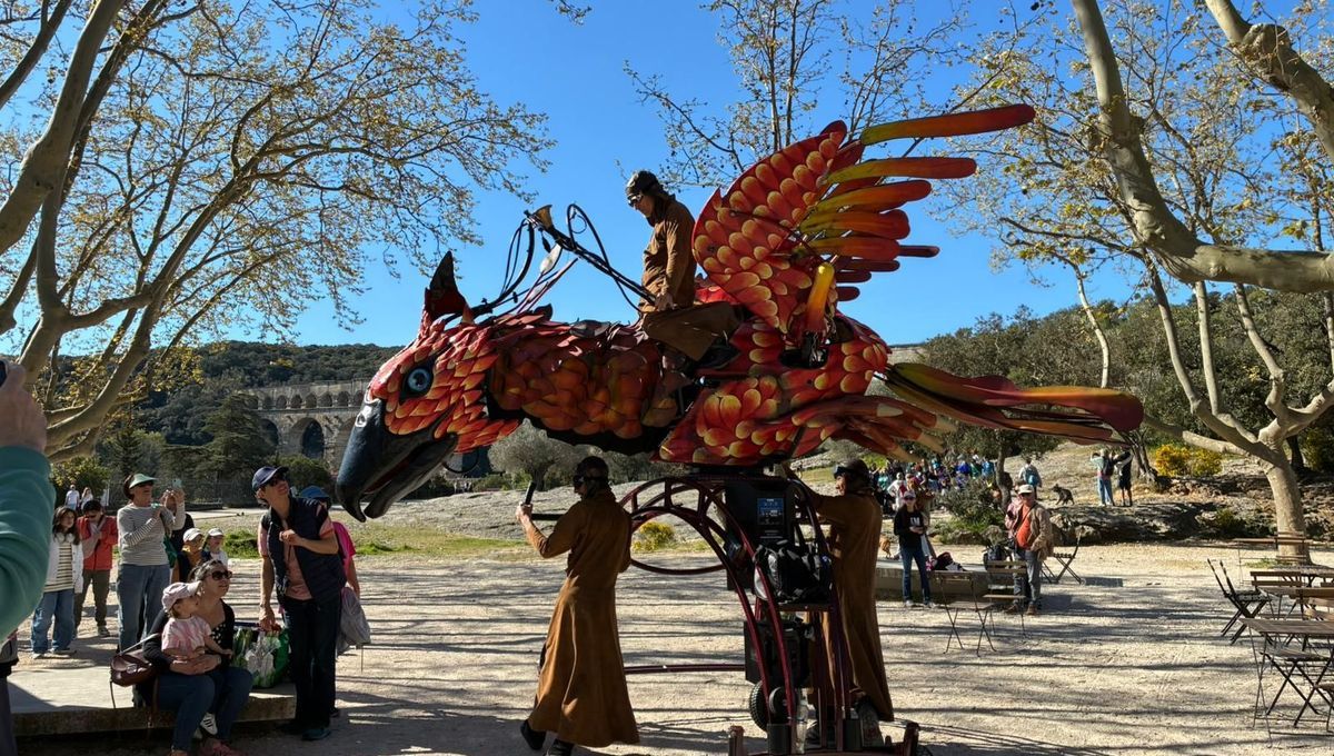 Pâques au Pont du Gard : un rendez-vous festif entre familles et artistes