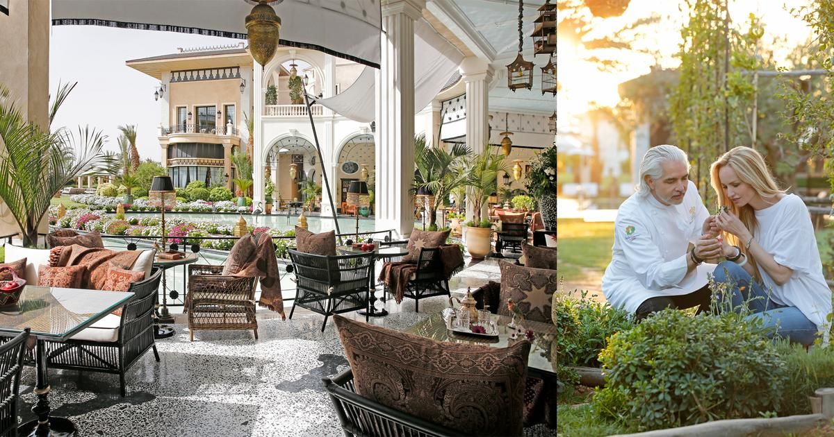 Le jardin secret du Palais Ronsard d'Adriana Karembeu et Aram Ohanian