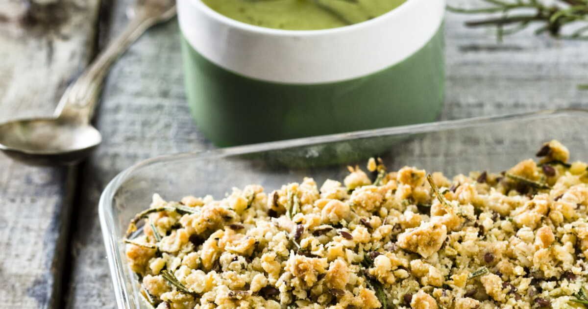 découvrez le crumble salé au romarin