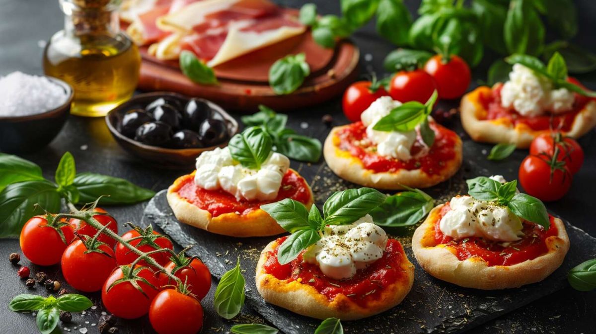 Des mini-pizzas maison pour un apéritif réussi