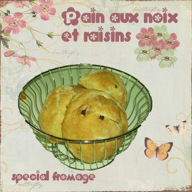 Un délice sucré-salé : petits pains aux noix et raisins pour sublimer vos plateaux de fromage