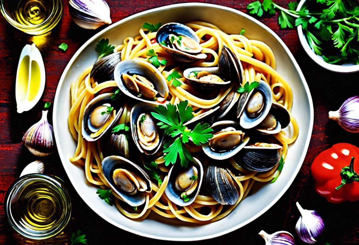 Linguines aux palourdes : une rencontre délicieuse avec les saveurs de la mer