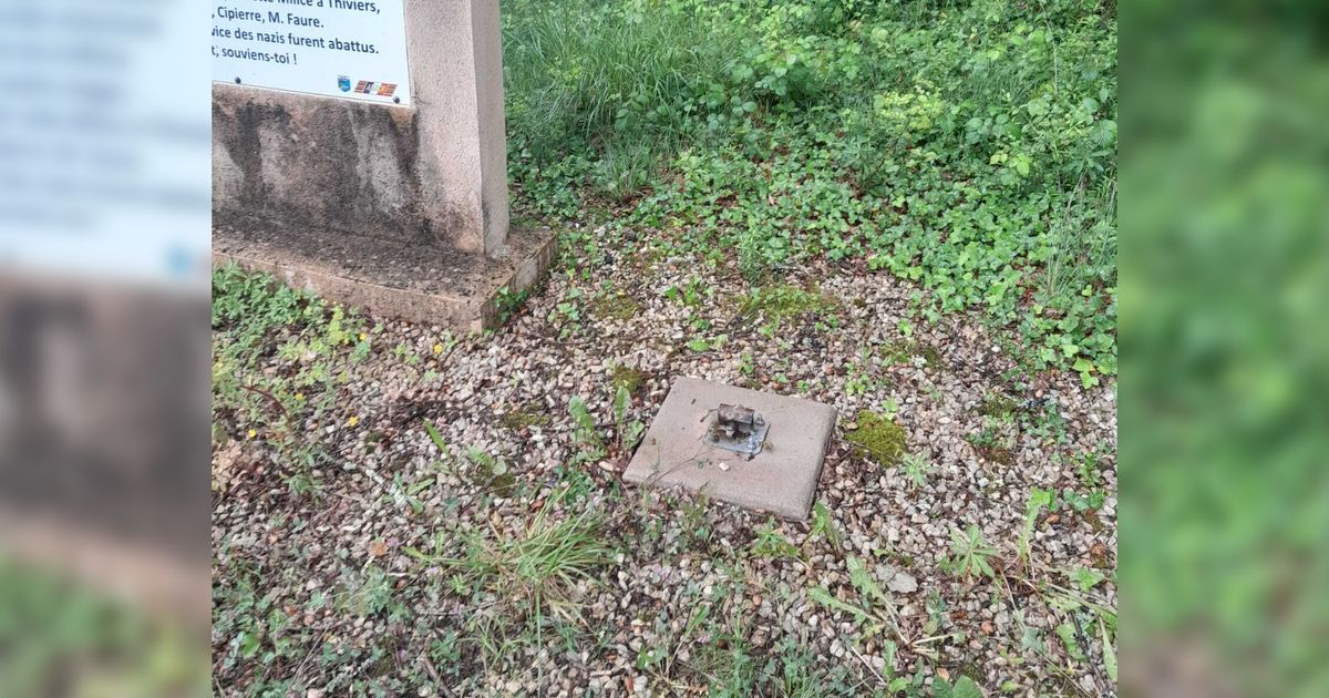 Vandalisme : une plaque commémorative de la Résistance en Dordogne disparait dans l'indifférence