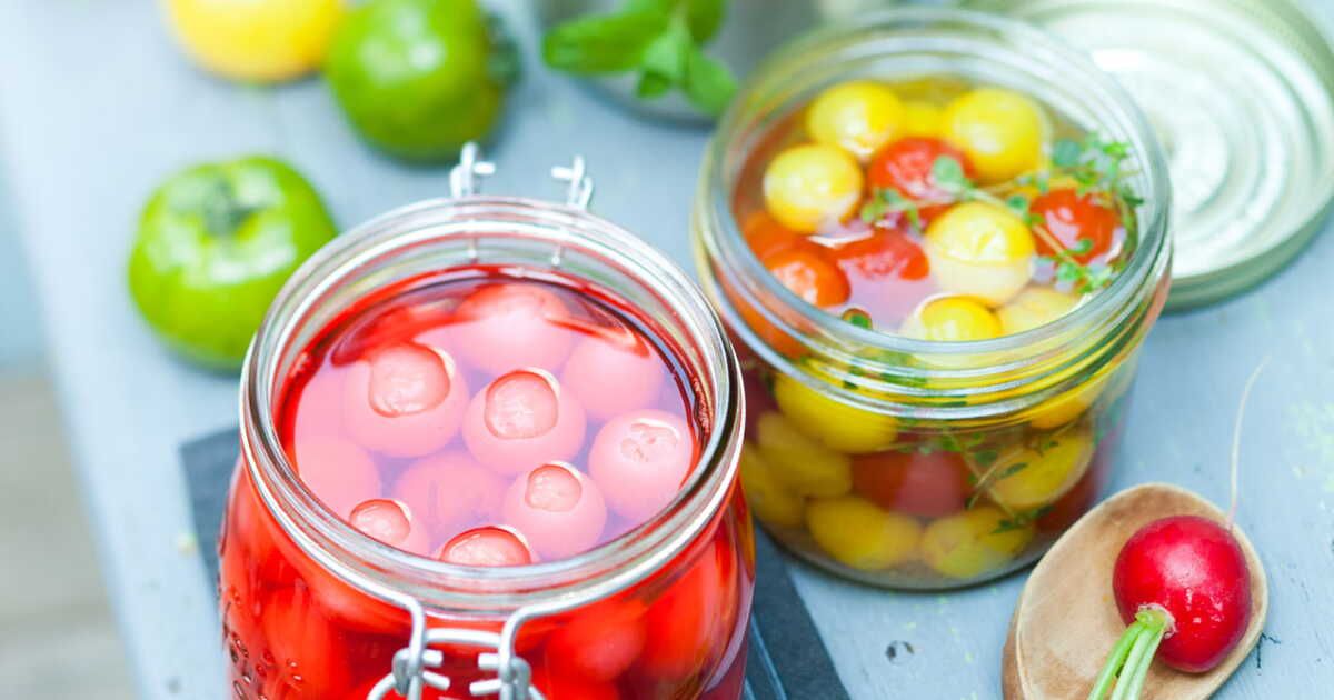 Bocaux et confitures : les légumes