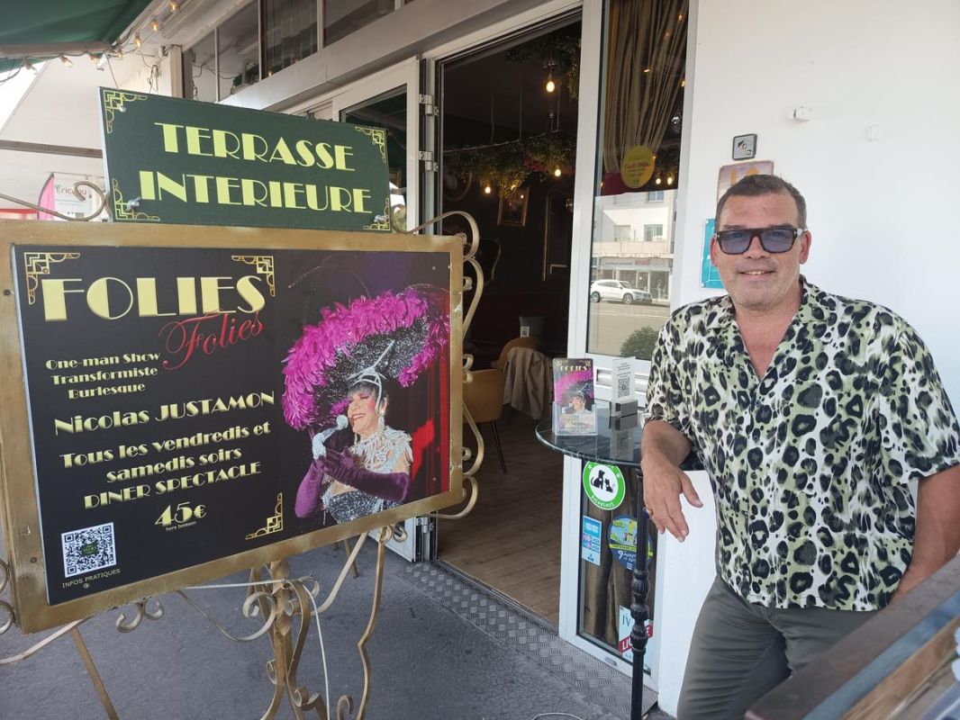 Nicolas Justamon révolutionne le transformisme burlesque à Royan