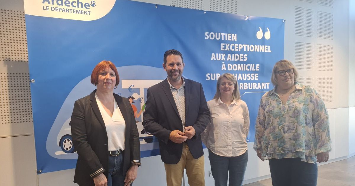 L'Ardèche soutient les aides à domicile avec une aide exceptionnelle sur le carburant