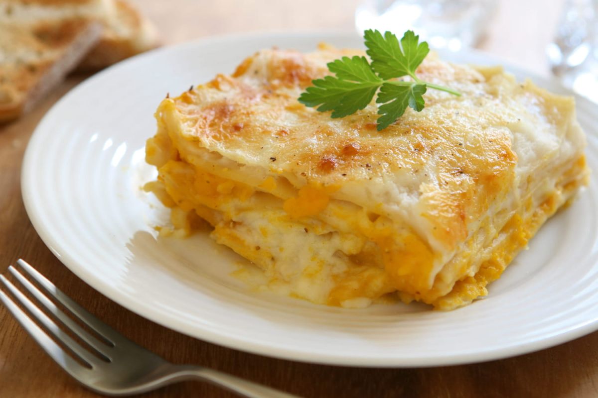 Des lasagnes crémeuses et délicieuses sans béchamel pour un automne gourmand